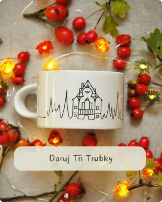 Darujte svému Brdomilovi pod stromeček Tři Trubky😍 👉Odkaz na e-shop najdete v BIU #tritrubky #zamecektritrubky #brdy...